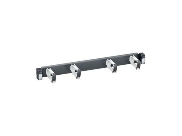 LexCom VDIG188141 Patchcord Guiding Panel - Patchcord Guiding Panel - kaapelinjohdin telineeseen - vaaleanharmaa, tummanharmaa, RAL 7035, RAL 7016 ...