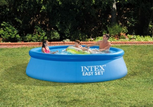 Intex 28122NP, 3853 l, Uppblåsbar pool, Barn och vuxen, 4 personer, Blå, 10,8 kg