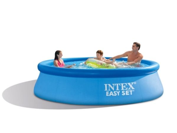Intex 28122NP, 3853 l, Uppblåsbar pool, Barn och vuxen, 4 personer, Blå, 10,8 kg