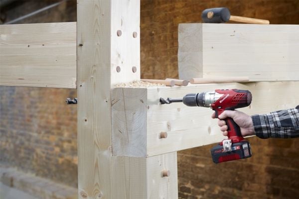 kwb 042512, Drill, Transportskrue/mateskrue, 1,2 cm, 460 mm, Løvtre, Mykt tre, 38,4 cm