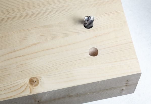 kwb 042512, Drill, Transportskrue/mateskrue, 1,2 cm, 460 mm, Løvtre, Mykt tre, 38,4 cm