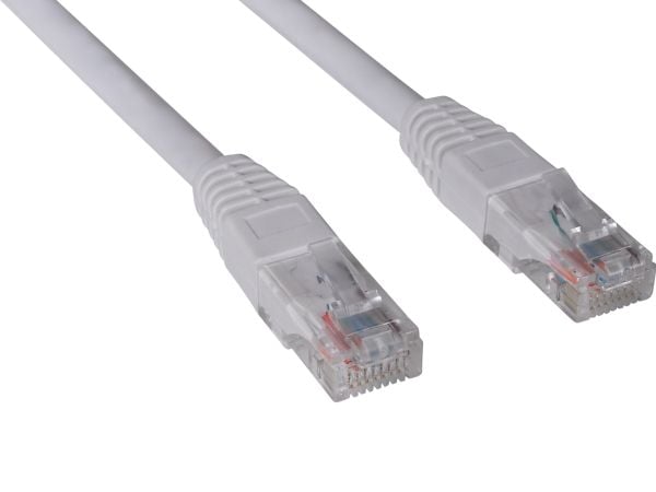 Sandberg SAVER - Netværkskabel - UTP - Cat6 - Hvit - 1m