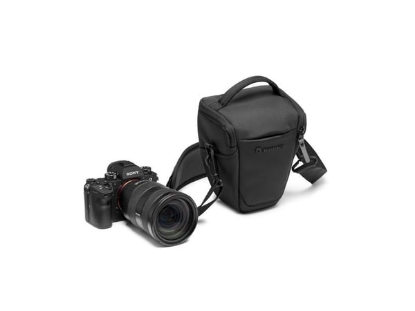 Manfrotto MB MA3-H-S, Holster, Universal, olkahihna, musta