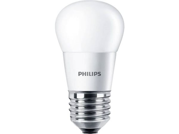 Philips CorePro - LED-lyspære - form: P45 - mattslipt finish - E27 - 2.8 W (ekvivalent 25 W) - klasse F - varmt hvitt lys - 2700 K
