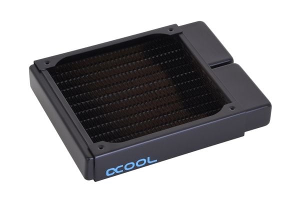 Alphacool NexXxoS ST25, Radiatorblokk, Kobber (Cu), Stål, Sort, 1/4", 12 cm, CE, FC, RoHS