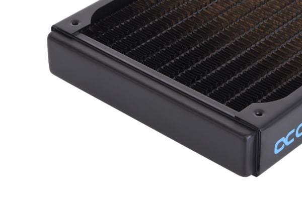 Alphacool NexXxoS ST25, Radiatorblokk, Kobber (Cu), Stål, Sort, 1/4", 12 cm, CE, FC, RoHS