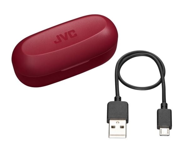 JVC HA-A8T - ekte trådløse øretelefoner med mikrofon. - øretupp / in-ear - Bluetooth® 5.0 - opptil 15 timers batterilevetid (via inkludert ladeboks...