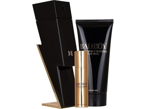 Carolina Herrera Bad Boy EDT 100 ml + SG 100 ml + EDT 10 ml (set)