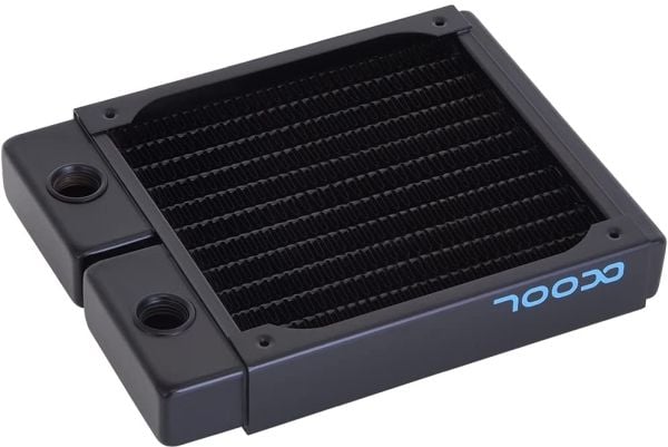 Alphacool NexXxoS ST25, Radiatorblokk, Kobber (Cu), Stål, Sort, 1/4", 12 cm, CE, FC, RoHS