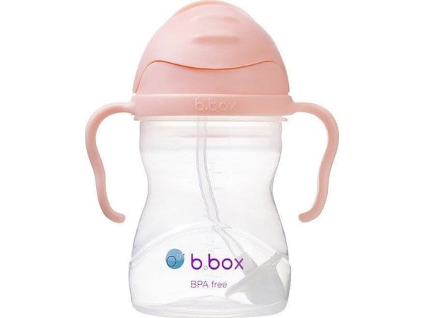 B.BOX vannflaske med sugerør 240 ml