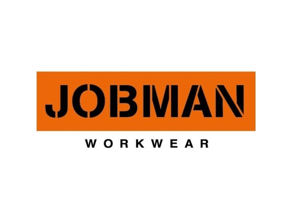 Jobman J1201-blank lys jakke - svart størrelse XXL