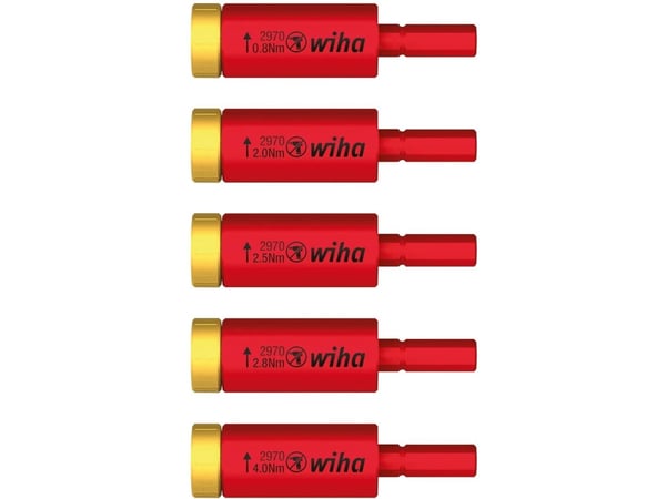 Wiha 41479, 5 stykker, Torq-Set, 4 Nm, 168 g