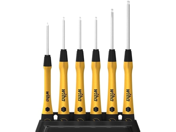 Wiha 43708, 353 g, Sort, Gul