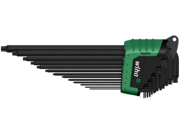 Wiha - L-nøkkelsett - 14 deler - inn ErgoStar holder