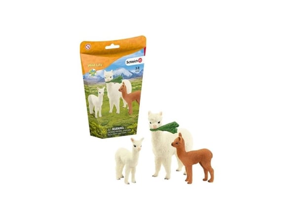 Schleich Wild Life 42544 Alpaca Set