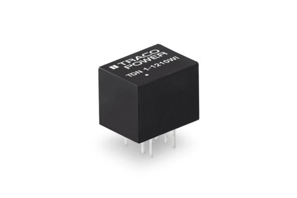 Traco Power TDN 1-1210WI, 9,1 mm, 10,2 mm, 13,2 mm, 2,7 g, 1 W, 4.5-18 V