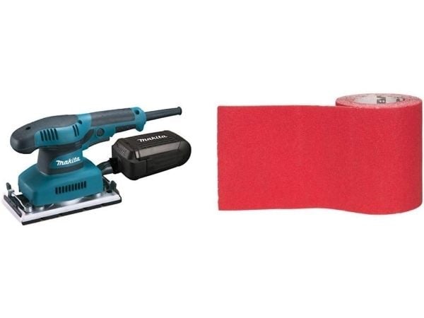 Makita BO3711J - Planslipmaskin - 190 W - 93 x 228 mm