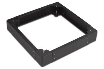 Digitus - Sokkel för rack - sort, RAL 9005 - 19"