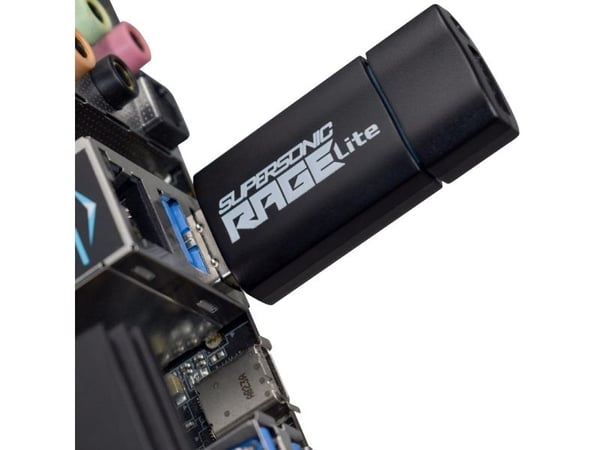 Patriot Supersonic Rage Lite - USB-flashstasjon - 32 GB - USB 3.2 Gen 1