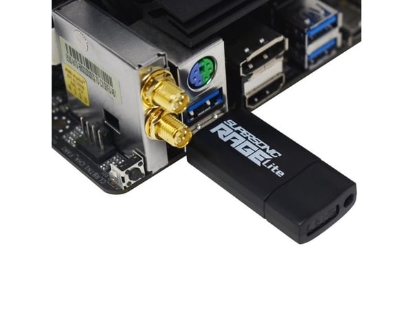 Patriot Supersonic Rage Lite - USB-flashstasjon - 64 GB - USB 3.2 Gen 1