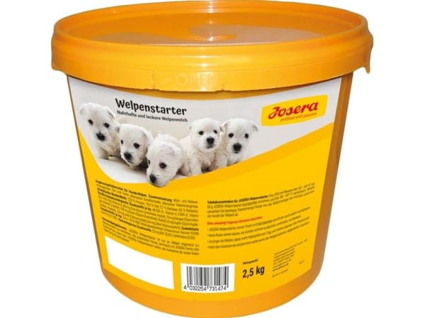 Josera Starter valpemelk til valper 2,5 kg (50016289)