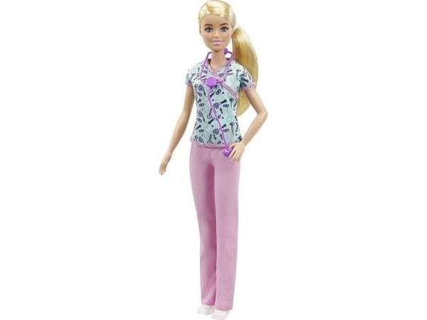 Mattelin ura Barbie-nukke - sairaanhoitaja (DVF50/GTW39)