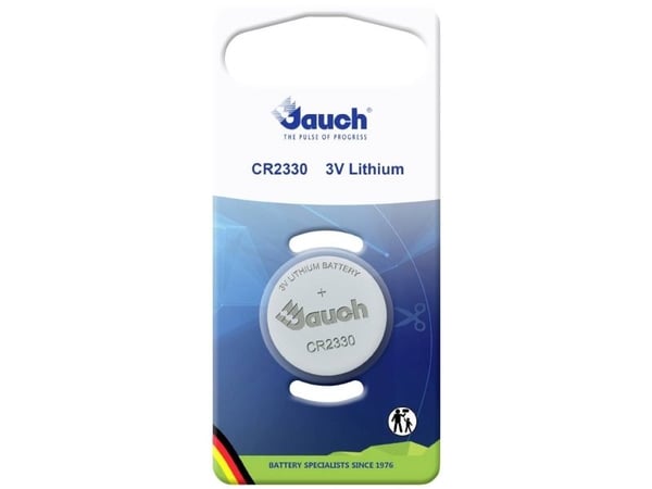 CR 2330 Knapcellebatteri Lithium 3 V 260 mAh Jauch Quartz 1 stk 1 stk