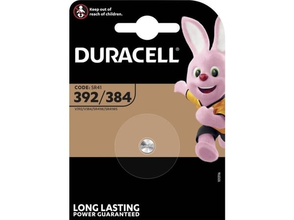 Duracell 384/392 - Paristot SR41 - sølvoxid - 45 mAh