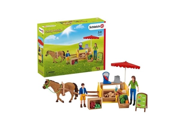 Schleich Sunny Day Mobile Farm Stand