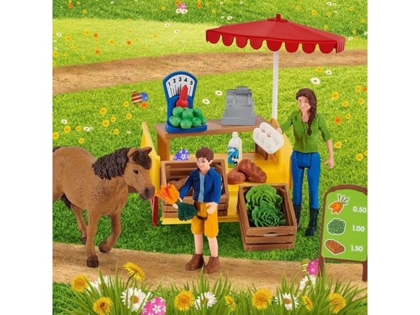 Schleich Sunny Day Mobile Farm Stand