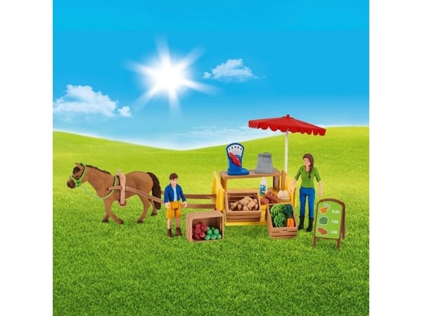 Schleich Sunny Day Mobile Farm Stand