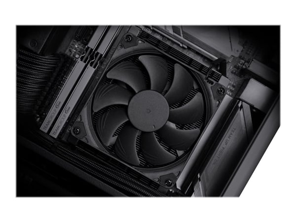 Noctua NH-L9a-AM4 chromax.black - Prosessorkjøler - (for: AM4) - aluminium med forniklet kobberfot - 92 mm - svart