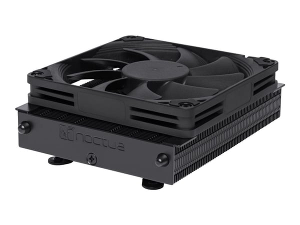 Noctua NH-L9a-AM4 chromax.black - Prosessorijäähdytin - (for: AM4) - alumiini nikkelöidyllä kuparialustalla - 92 mm - musta