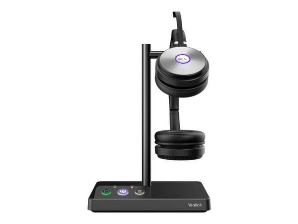 Yealink WH62 Dual - For Microsoft Teams - hodesett - on-ear - DECT - trådløs - Certified for Microsoft Teams
