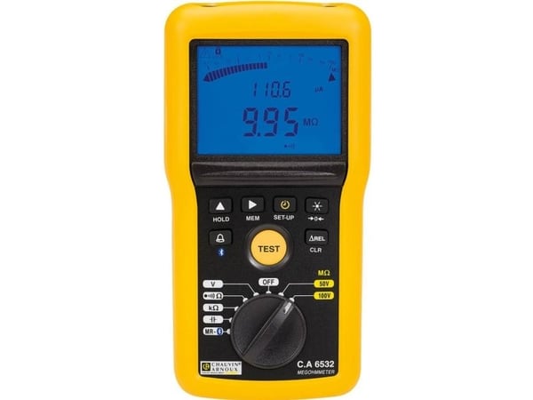 Chauvin Arnoux C.A 6532 Isolationsmåler 50 V, 100 V 20 GΩ