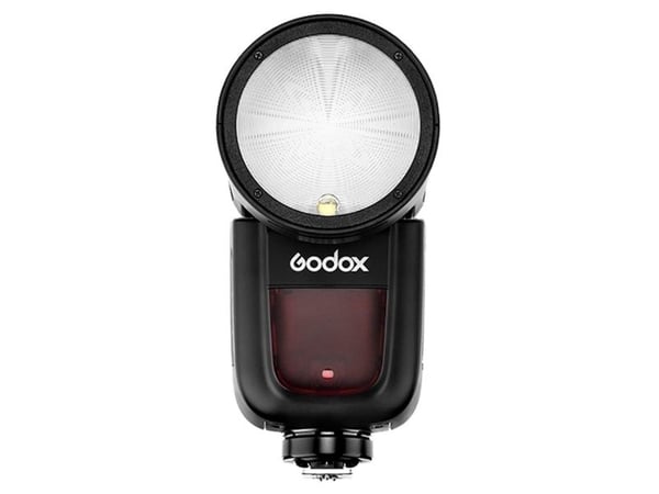Godox V1-N, 1,5 sekuntia/puoli, 420 g, Compact flash -valokamera