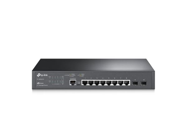 TP-Link JetStream TL-SG3210 - Switch - Styrt - 8 x 10/100/1000 - stasjonær, rackmonterbar