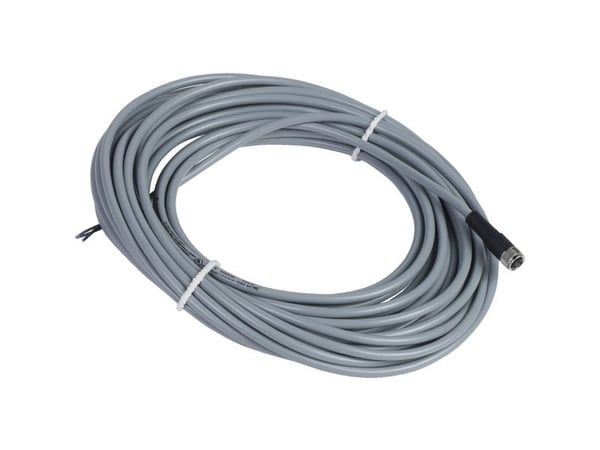 Schneider Electric XZCPV0566L10, 10 m, M8, Hunstik, Grå, Polyvinylklorid (PVC), -25 - 80 °C