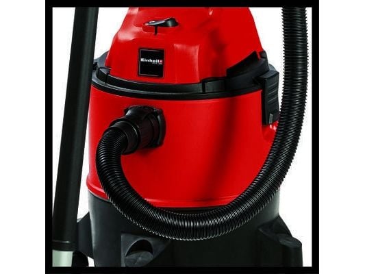 Einhell TC-VC 1825, 1250 W, Trommelvakuum, Tørr & våt, Uten pose, 25 l, 75 dB