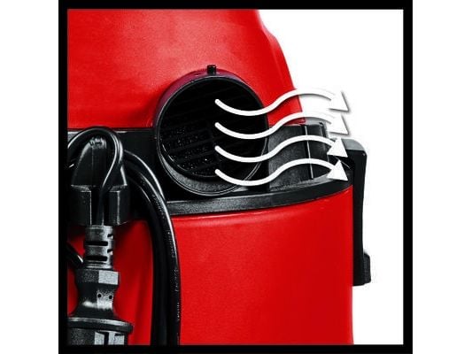Einhell TC-VC 1825, 1250 W, Trommelvakuum, Tørr & våt, Uten pose, 25 l, 75 dB