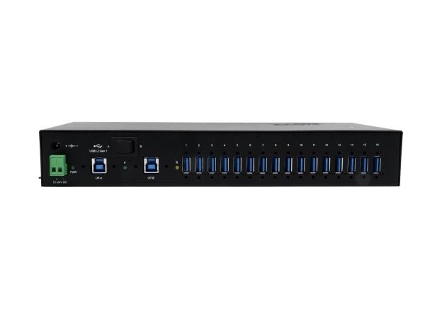 EXSYS EX-1526HMVS, USB 3.2 Gen 1 (3.1 Gen 1) Type-B, USB 3.2 Gen 1 (3.1 Gen 1) Type-A, 5000 Mbit/s, Lajittelu, Metallinen