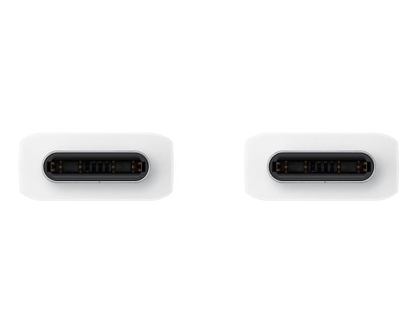 Samsung EP-DX310 - USB-kabel - USB-C (hann) til USB-C (hann) - USB 2.0 - 3 A - 1.8 m - hvit