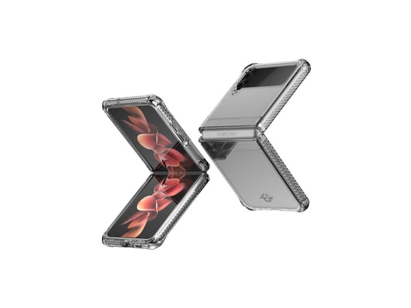 ITSKINS HYBRID, Etui, Samsung, Galaxy Z Flip3 5G, 17 cm (6.7"), Gjennomsiktig