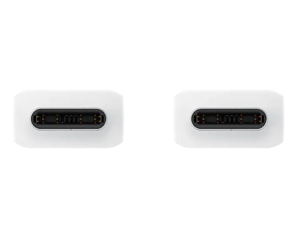Samsung EP-DX510 - USB-kabel - USB-C (hann) til USB-C (hann) - USB 2.0 - 5 A - 1.8 m - hvit