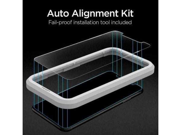 Spigen AGL00101, Apple, iPhone 11 / XR, Läpinäkyvä, 2 kpl
