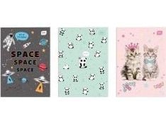 Interprint Notebook A4/32K rutenett PP magisk (10 stk)