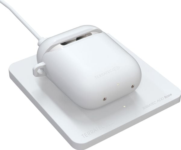 Terratec ADD Base, Innendørs, USB, Trådløs lading, Hvit