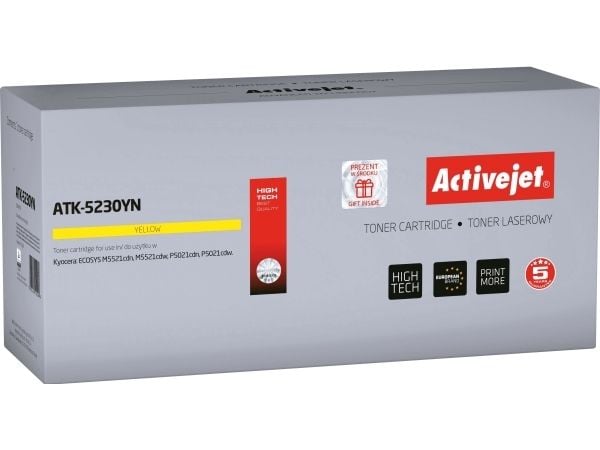 Activejet ATK-5230YN, 0 sider, 2200 sider, Gult, 1 stykker