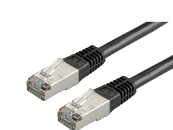 VALUE S/FTP (PiMF) Patch Cord Cat.6, black 1.5 m, musta