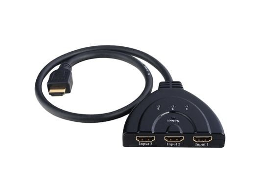 Value HDMI Switch, Automatic, 3-way